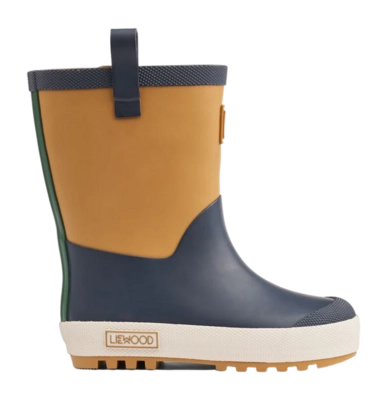 Bottes de Pluie Liewood Enfant Sasha Thermo Rainboot Classic Navy Multi Mix
