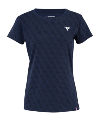 Tennis Shirt Tecnifibre Women W.Graphique Tee Marine 2024