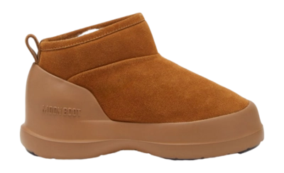 Boots Moon Boot Femme Luna Low Suede Cognac