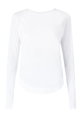 Long Sleeve T-Shirt Sweaty Betty Women Breathe Easy White '24