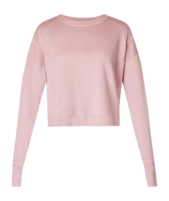 Jumper Sweaty Betty Women After Class Crop Pirouette Pink
