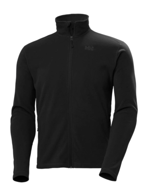 Zip Sweatshirt Helly Hansen Men Daybreaker Fleece Jacket Black 2