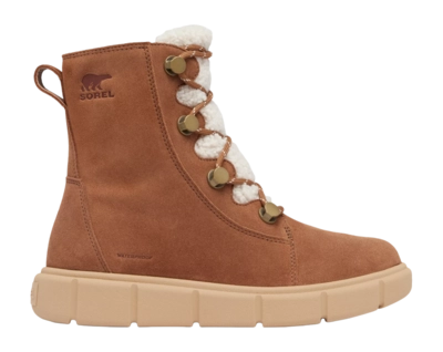 Bottines Sorel Women Explorateur III Joan Cozy WP Velvet Tan Canoe