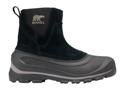 Sorel Men Buxton Pull On Boot WP Black Quarry