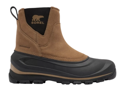 Sorel Men Buxton Pull On Boot WP Delta Black