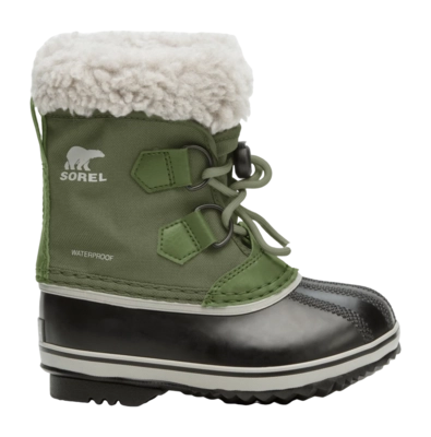 Bottes de Neige Sorel Enfant Yoot PAC Nylon WP Hiker Green 24