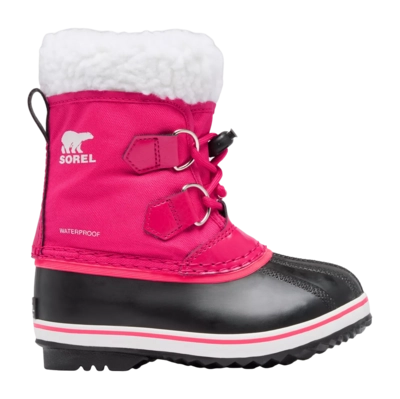 Bottes de Neige Sorel Enfant Yoot PAC Nylon WP Bright Rose 24