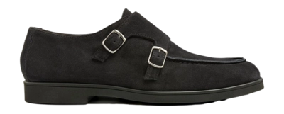 Greve Tufo 2936 Gesp Off Black Suede