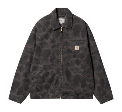 Veste Carhartt WIP Unisexe Duck Detroit Camo Duck, Green / Graphite