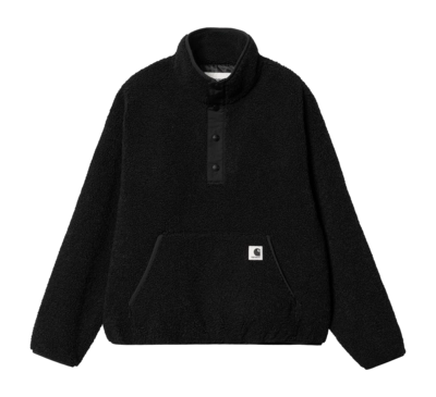 Fleece Carhartt WIP Women Elliot High Neck Liner Black / Black