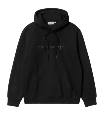 Hoodie Carhartt WIP Unisex Hooded Carhartt Sweat Black / Black