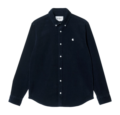 Chemise Carhartt WIP Unisexe L/S Madison Cord Dark Navy / Wax