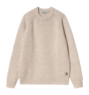 Pullover Carhartt WIP Anglistic Unisex Speckled Moonbeam