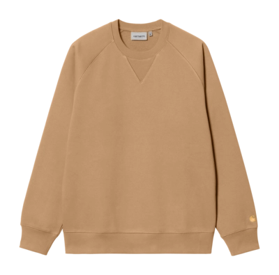 Pull Carhartt WIP Unisexe Chase Peanut / Gold