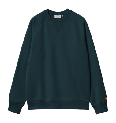 Pull Carhartt WIP Unisexe Chase Duck Blue / Gold