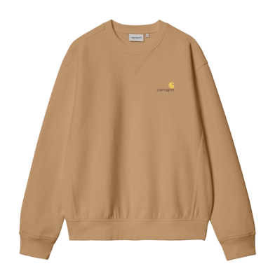 Sweatshirt Carhartt WIP American Script Unisex Peanut