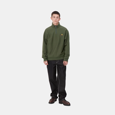 5---half-zip-american-script-sweatshirt-tarragon-653 (2)