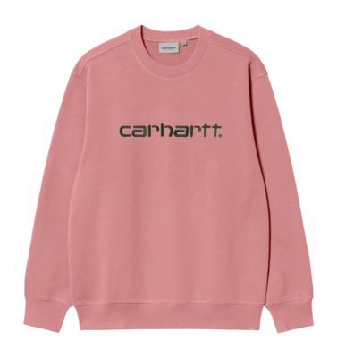Pull Carhartt WIP Unisexe Sweat Carhartt Sweat Dusty Rose / Sycamore Tree