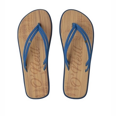Slipper Oneill Women Ditsy Sandals Dusty Blue