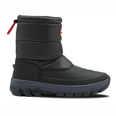 Schneestiefel Hunter Original Insulated Snow Ankle Boot Short Black Damen