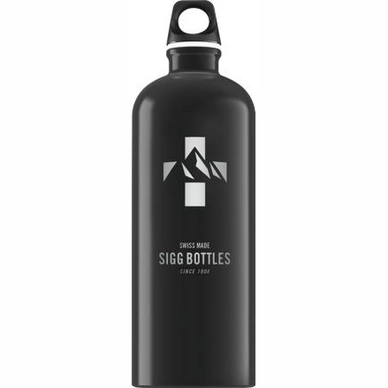 Water Bottle Sigg Mountain 1L Black