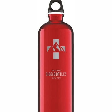Water Bottle Sigg Mountain 1L Red