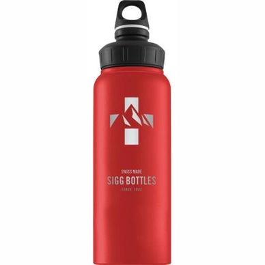 Water Bottle Sigg WMB Mountain Touch 1L Red