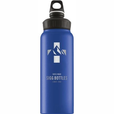 Water Bottle Sigg WMB Mountain Touch 1L Dark Blue