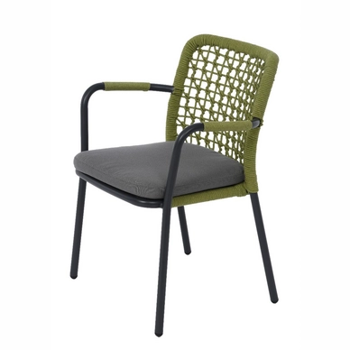 Tuinstoel Miloo Home Qui Anthracite Dark Grey