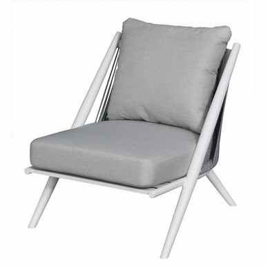 Loungestoel Miloo Home Beri White