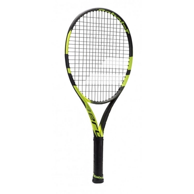 Raquette de tennis Babolat Pure Aero Junior 26 Black Yellow (Cordée)