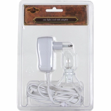 Luville Light Cord 12 Volt With Switch Adapter