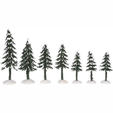 Luville Snowy Trees 7 Pieces
