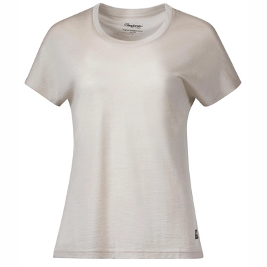 T-Shirt Bergans Women Urban Wool Tee Chalk Sand '22