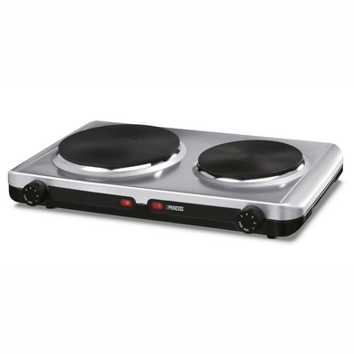 Elektrische Kochplatte Princess 302202 Double Steel