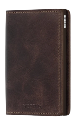 Porte-carte Secrid Slimwallet Vintage Chocolate