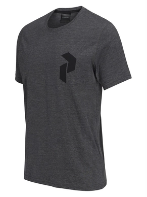 T-shirt Peak Performance Men Track Tee Dark Grey Mel