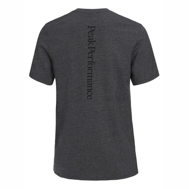 T-shirt Peak Performance Men Track Tee Dark Grey Mel