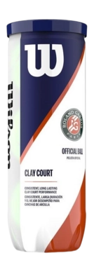Tennis Ball Wilson Roland Garros Clay (3-Tin)