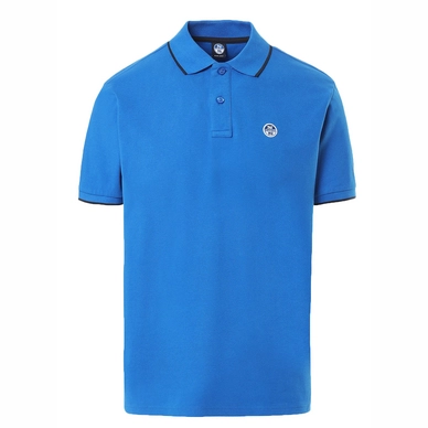 Polo-Shirt North Sails SS Polo With Graphic Herren Royal