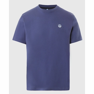 T-Shirt North Sails SS T-Shirt With Logo Herren Ocean Blue