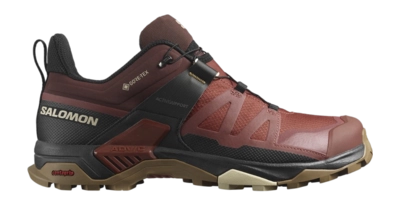 Wandelschoen Salomon Men X Ultra 4 GTX Burnt Henna Black Dull Gold