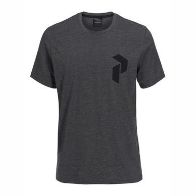 T-shirt Peak Performance Hommes Track Tee Dark Grey Mel
