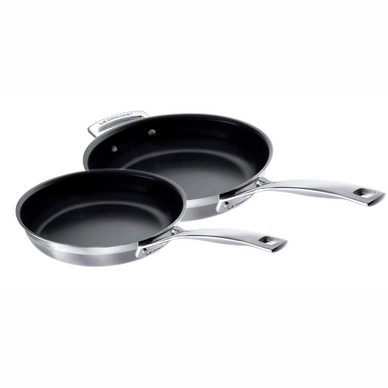 Pannenset Le Creuset Stainless Steel (2-delig)