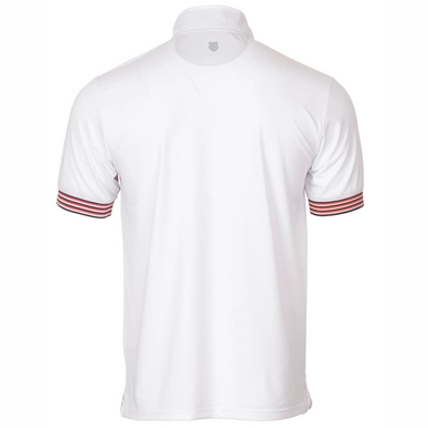 Polo K Swiss TAC Heritage Zip S S Polo White