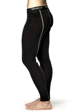 Ondergoed Woolpower Long Johns Women's LITE  Black