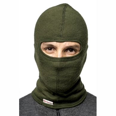 Balaclava Woolpower 200 Large Green
