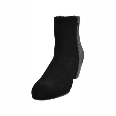Enkellaars JJ Footwear Dudley Zwart Voetbreedte H