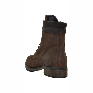 Enkellaars JJ Footwear Adelboden Cognac/Espresso Voetbreedte H