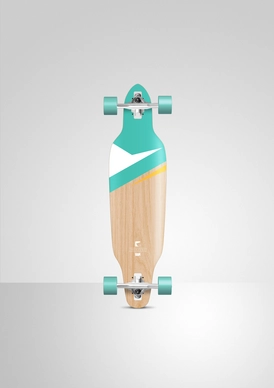 Longboard Ram Lokz Fair Mint 34”